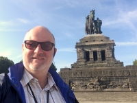 Koblenz Deutsches Eck mit Kaiser Wilhelm Denkmal