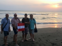 2018 09 26 Tainan Anping Strand mit Sonnenuntergang