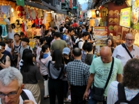 2018 09 23 Taipei Shilin Nachtmarkt tausende Menschen