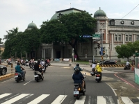 Auch in Tainan hunderte Motorroller