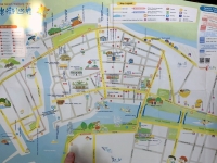 Stadtplan vom Viertel Anping am Meer