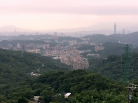Blick auf Taipei