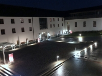 Schloss Seggau Innenhof bei Nacht