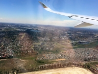 Landung in Johannesburg