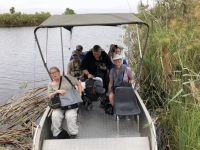 2018 10 25 Okawango Delta Fahrt ins Camp