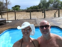 2018 10 25 Okawango Delta Relaxen im Pool