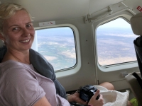 2018 10 25 Flug ins Okawango Delta mit toller Aussicht