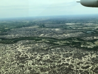 2018 10 25 Flug ins Okawango Delta