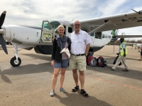 2018 10 25 Maun Flughafen vor Flug ins Okawango Delta