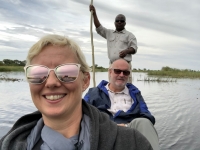 2018 10 26 Okawango Delta unser Guide Luis