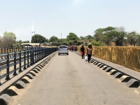 Livingstone Brücke zum letzten Mal befahren
