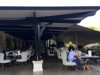 Livingstone Royal Hotel Restaurant im Freien