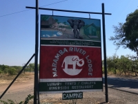 Zurück in unserer Maramba Lodge