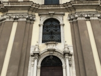 2018 12 30 Triest Kirche Santa Maria Maggiore Eingangsportal