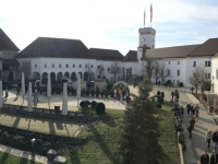 2019 01 01 Ljubljana Burg Innenhof