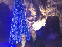 2018 12 29 Postojna Höhle Weihnachtsbaum