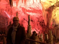 2018 12 29 Postojna Höhle mit Jutta