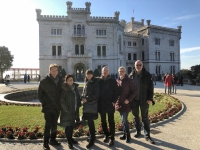 2018 12 30 Triest Schloss Miramare Gruppenfoto