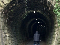 Heimfahrt durch Tunnel