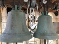 Glocken auf der Turmspitze