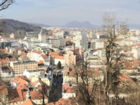 2019 01 01 Ljubljana Blick von der Burg auf die Stadt