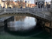 3 Brücken über den Fluss Ljubljanica