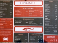 Restaurant Fischmarkt Deck 12 Speisekarte