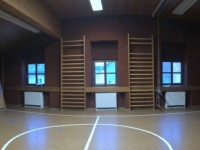 Neuer Turnsaal in der alten Volksschule