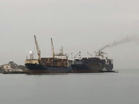 Banjul Hafen in Sicht