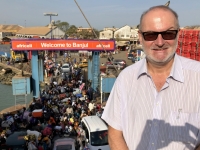 2019 02 15 Banjul Abfahrt der Fähre
