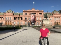 Schöner Präsidentenpalast Casa Rosada