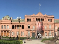 Wunderschöner Präsidentenpalast Casa Rosada