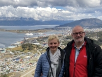 2019 03 03 Ushuaia Blick vom Hotel Arakur auf den Hafen