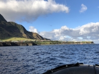 Wir nähern uns Tristan da Cunha