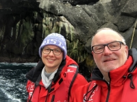 2019 03 17 Nightingale Island Fahrt in die Höhle