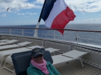 2019 03 18 Umrundung Tristan da Cunha am Sonnendeck