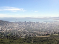 2019 03 23 Blick auf Kapstadt von Tafelberg Talstation