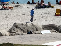 Sandkunstwerk