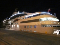 Unser Schiff im Hafen von Kapstadt