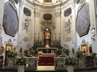 Kirche Santa Maria Della Pieta_dekoriert für eine Hochzeit