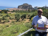 2019 05 30 Cefalu von oben Sizilien Reisewelt on Tour