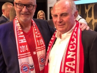 Beide mit Fanschal des FCB Natternbach