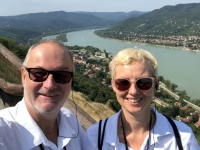 2019 07 19 Visegrad Blick auf das Donauknie