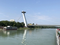 Durchfahrt bei der Ufo_Brücke