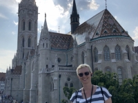 2019 07 19 Budapest Matthiaskirche mit Jutta
