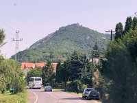Burg Visegrad von weitem