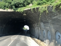 Tunnel bei der Ausfahrt von Pecs