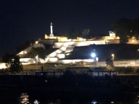 Belgrader Festung bei der Ausfahrt