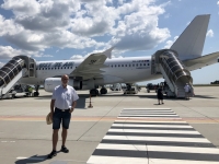 2019 07 25 Flughafen Constanta Just Us Air Airbus A 319