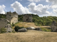 Überreste des Chateaus